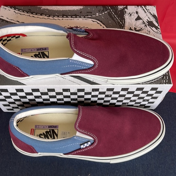 Vans Skate Slip-On
Moonlight Blue/Mauve Wine
VNOA5FCAAPO
Men’s sneakers - Picture 5 of 16